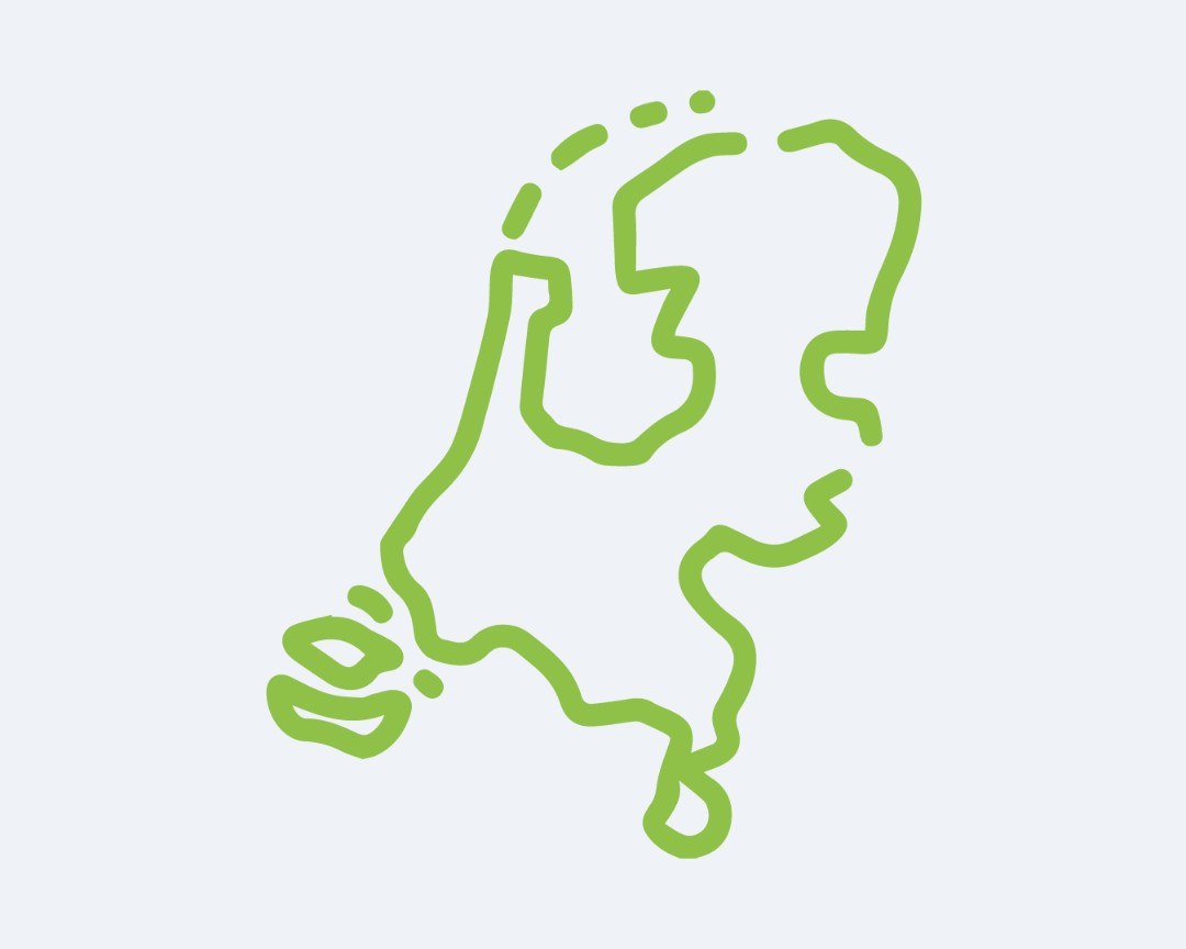 Nederland groen